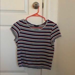 AMERICAN EAGLE striped tee!
